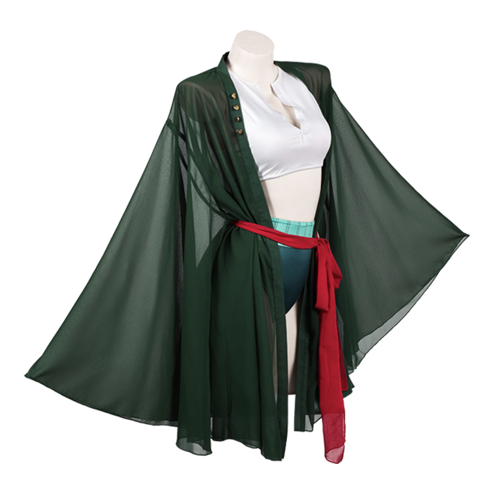Anime Zoro Cosplay Female - Roronoa Cosplay Zoro Vrouwelijk Kostuum Lolita