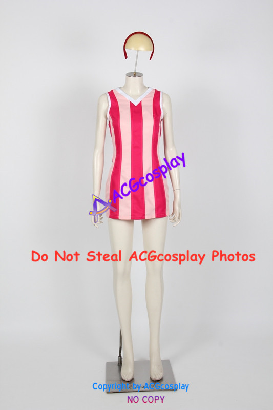 Anime Cosplay List - Lazytown Stephanie Meanswell Cosplay Kostuum Omvatten