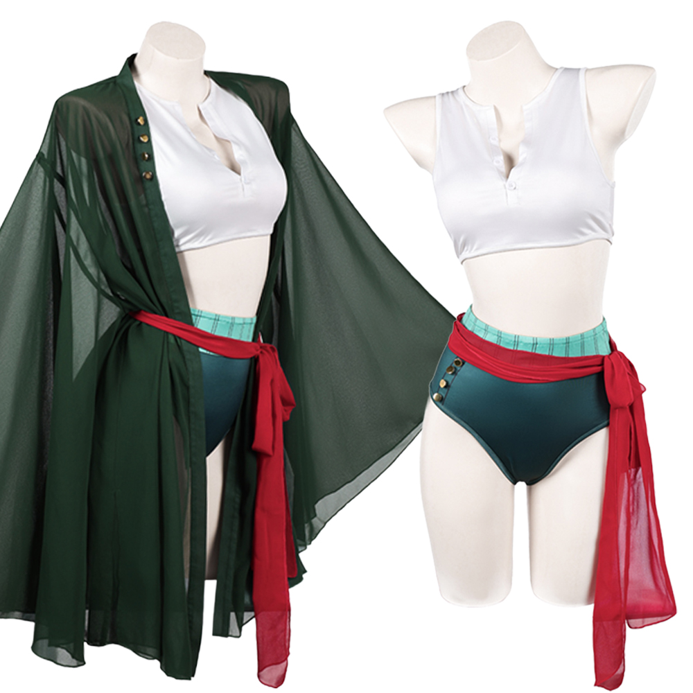 Anime Zoro Cosplay Female - Fantasia Pirate Lady Roronoa Van Zoro