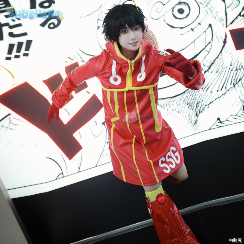 Anime Cosplay Cute - Monkey D Luffy Egghead Cosplay Kostuum