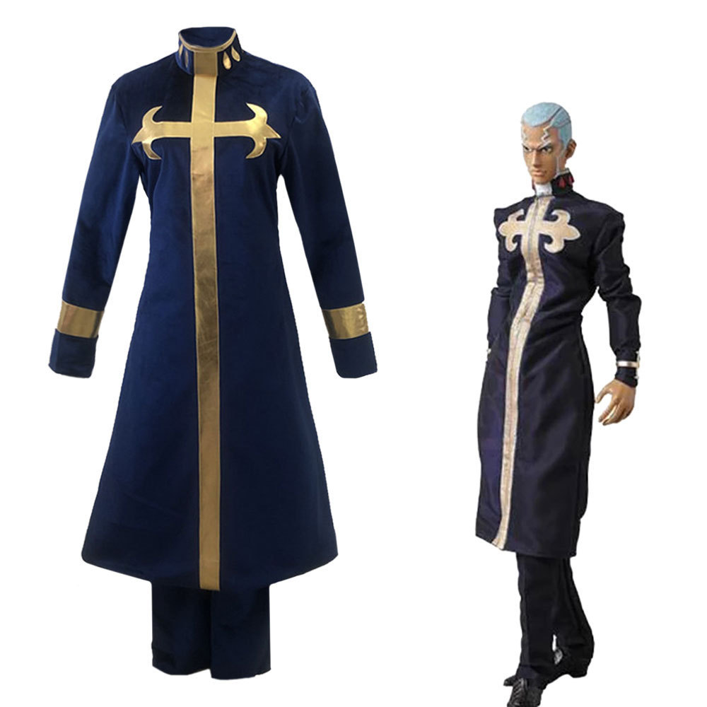 Cosplay Anime Jojo - Anime JoJo Bizarre Adventure Enrico Pucci