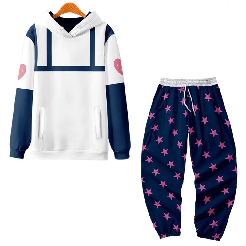 Cosplay Anime Jojo - AnimeVibe 2026 Nieuw Johnny Joestar Kostuum