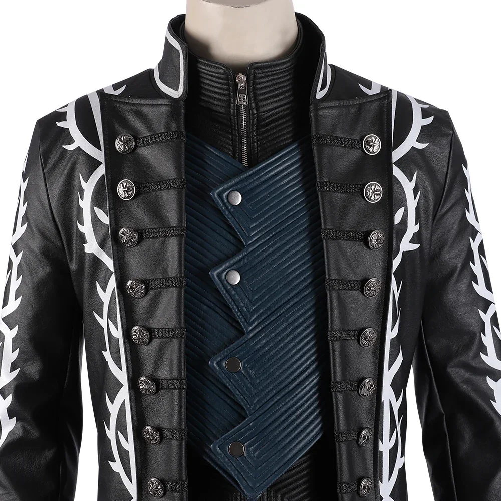 Fullmetal Alchemist Coat - Game DMC 5 Vergil Cosplay Kostuum