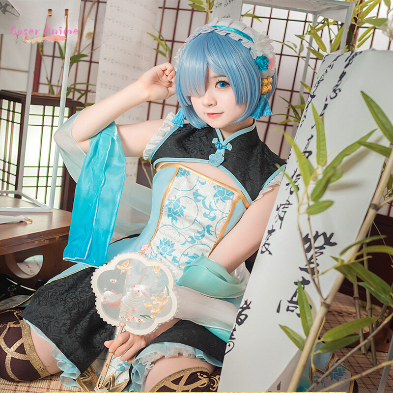 Anime Cosplay Rem - Anime Re: Leven in een andere