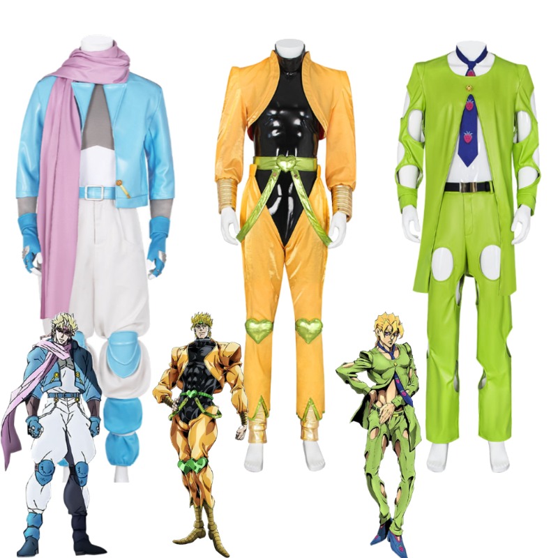 Cosplay Anime Jojo - JoJo Bizarre Adventure Gyro Caesar Brando