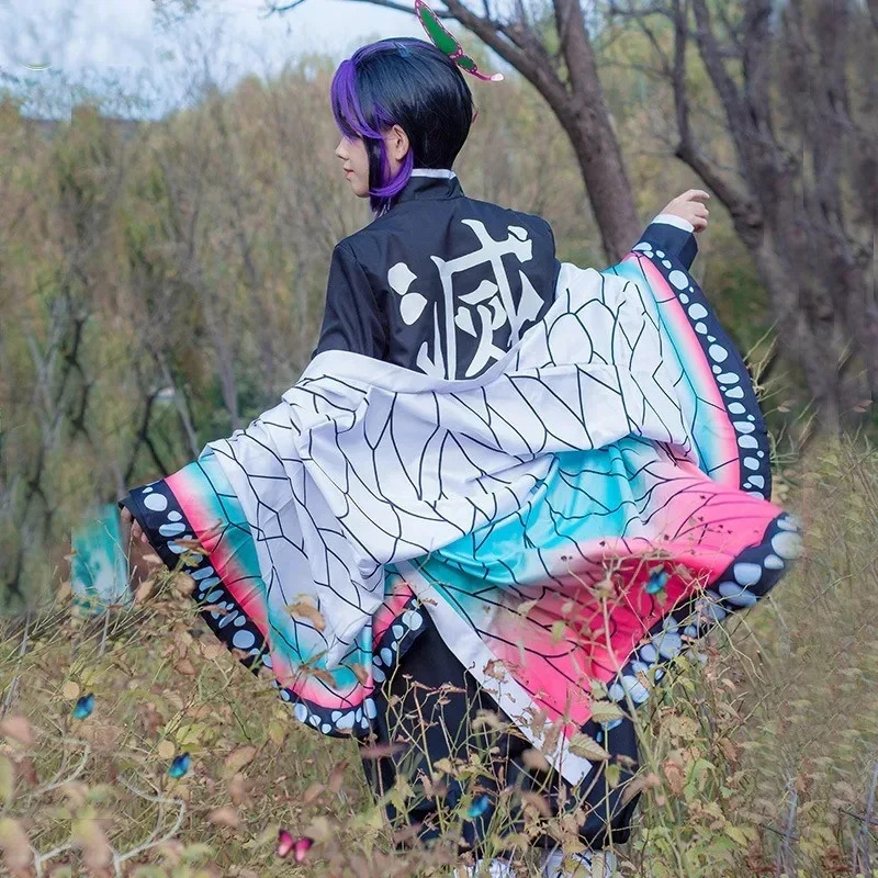 Demon Slayer Haori - CyAnime Demon Slayer Kochou Shinobu Kostuum