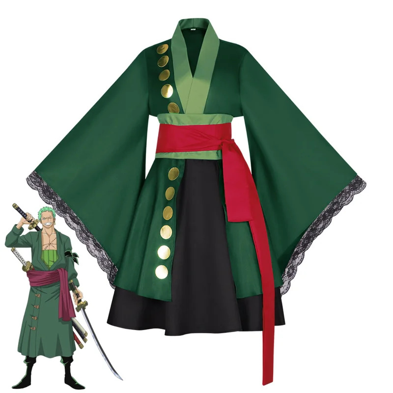 Anime Zoro Cosplay Female - 2025aaa Anime Roronoa Zoro Cosplay Kostuum