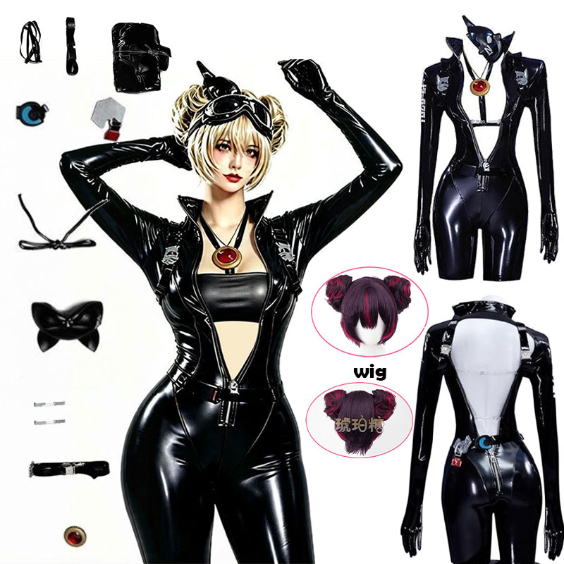 Anime Cosplay With Mask - WHH Anime Nikke Quency Cosplay Kostuum