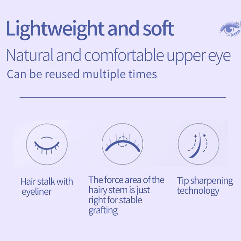 Anime Cosplay Lashes - Witte Anime Wimperextensions, Spiky 3D Manga
