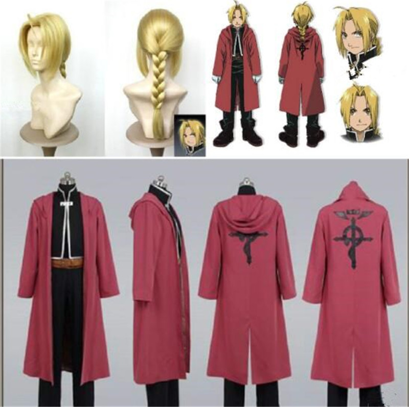 Fullmetal Alchemist Coat - Fullmetal Alchemist Edward Elric Cosplay Kostuums