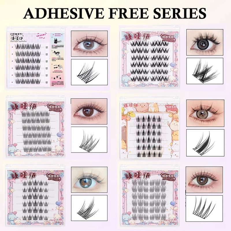 Anime Cosplay Lashes - 6 Rijen DIY GeSegmenteerde Nepwimpers Manga