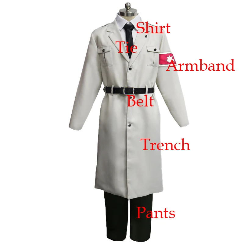 Attack Titan Cloak - Aanval op Titan Marley Militaire officier