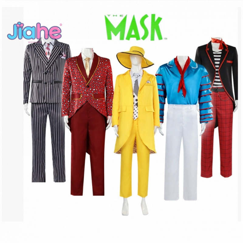 Anime Cosplay With Mask - Jim Carrey Stanley Ipkiss Film Het