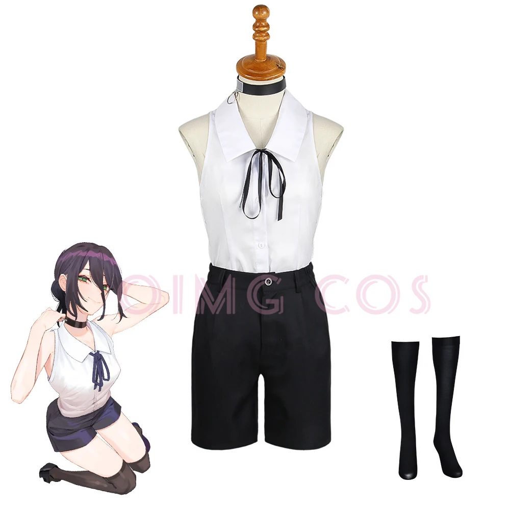 Anime Cosplay Chainsaw Man - Reze Cosplay Kostuum Kettingzaag Man Outfits