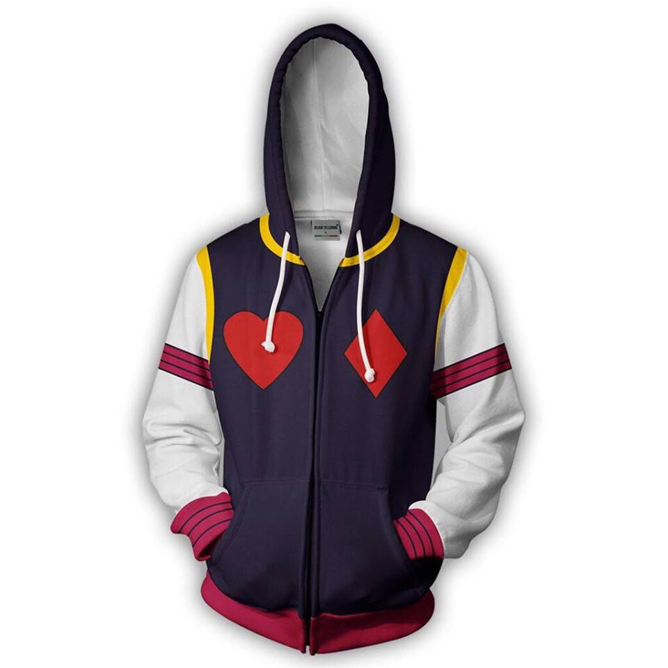 Fullmetal Alchemist Coat - Anime Jager X Jager Hoodies Hisoka