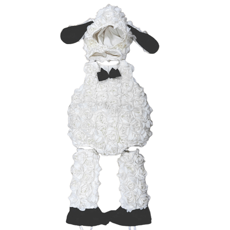 Anime Cosplay Toddler - Halloween Baby Meisjes Lam Kostuum Voor