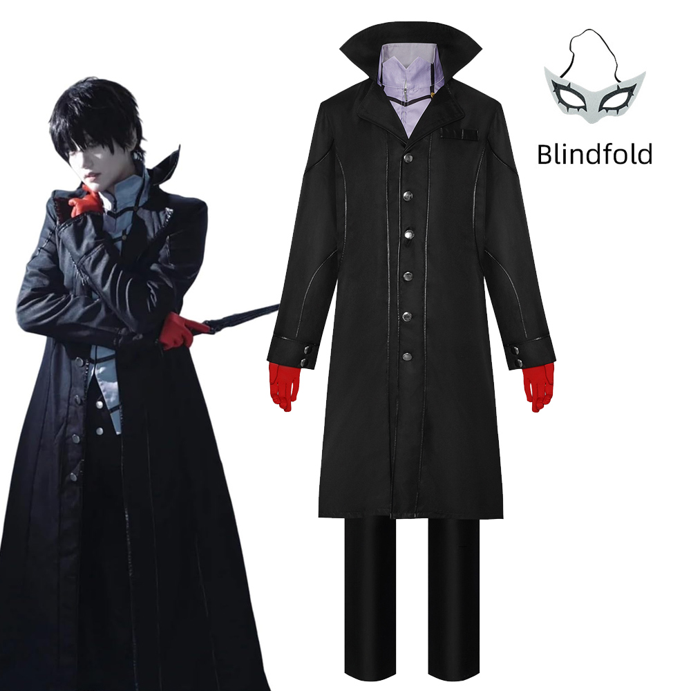 Anime Cosplay With Mask - Joker Ren Amamiya Cosplay Kostuum Persona