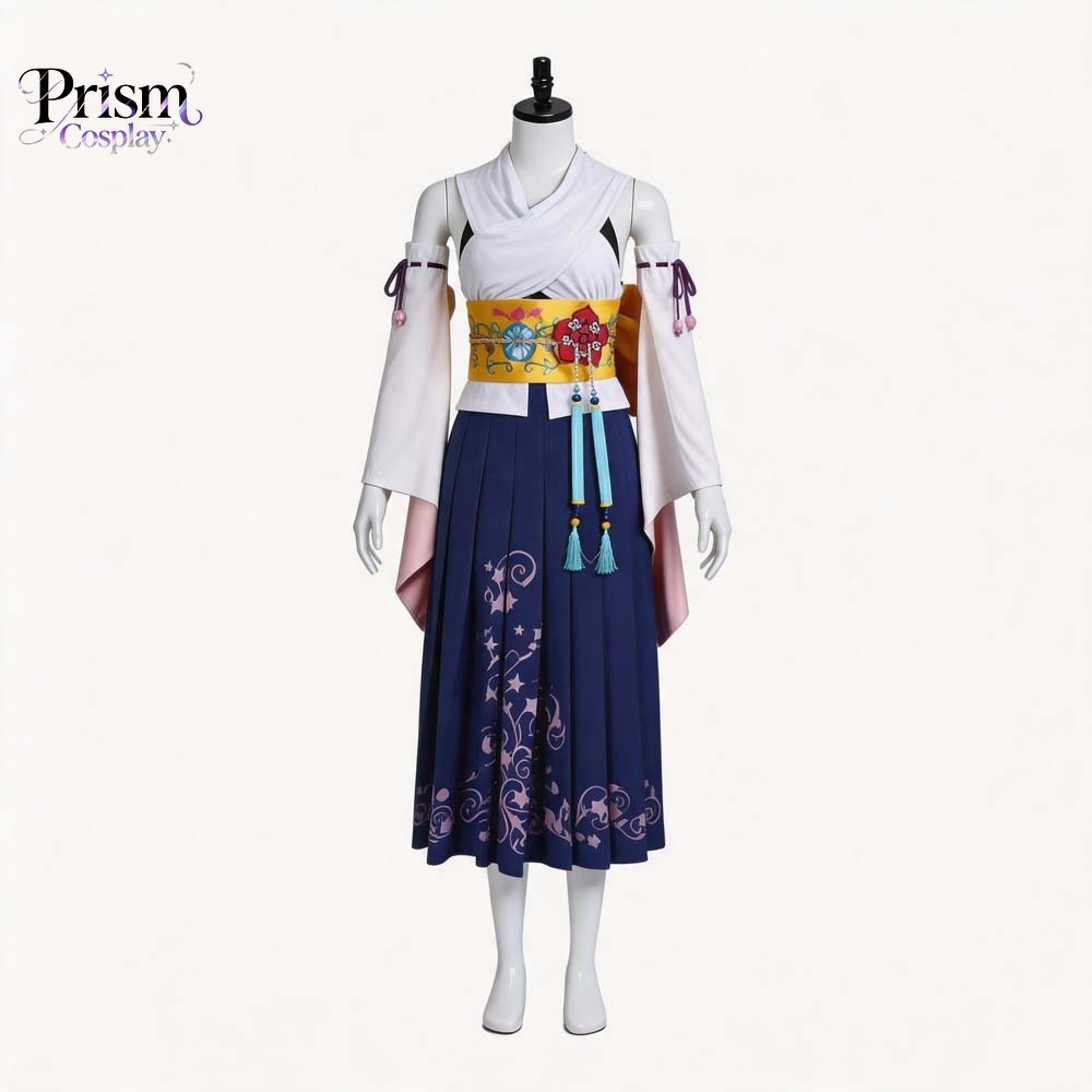Final Fantasy Ten Yuna Summone - Anime Cosplay Kimono recensie en prijs