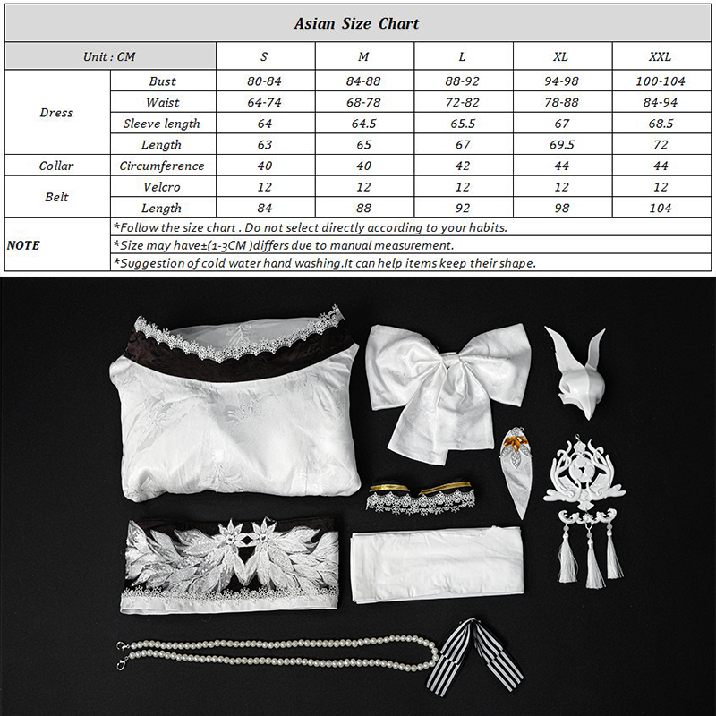 Game HMS Hakuhou Qipao cosplay - Anime Cosplay Kimono recensie en prijs