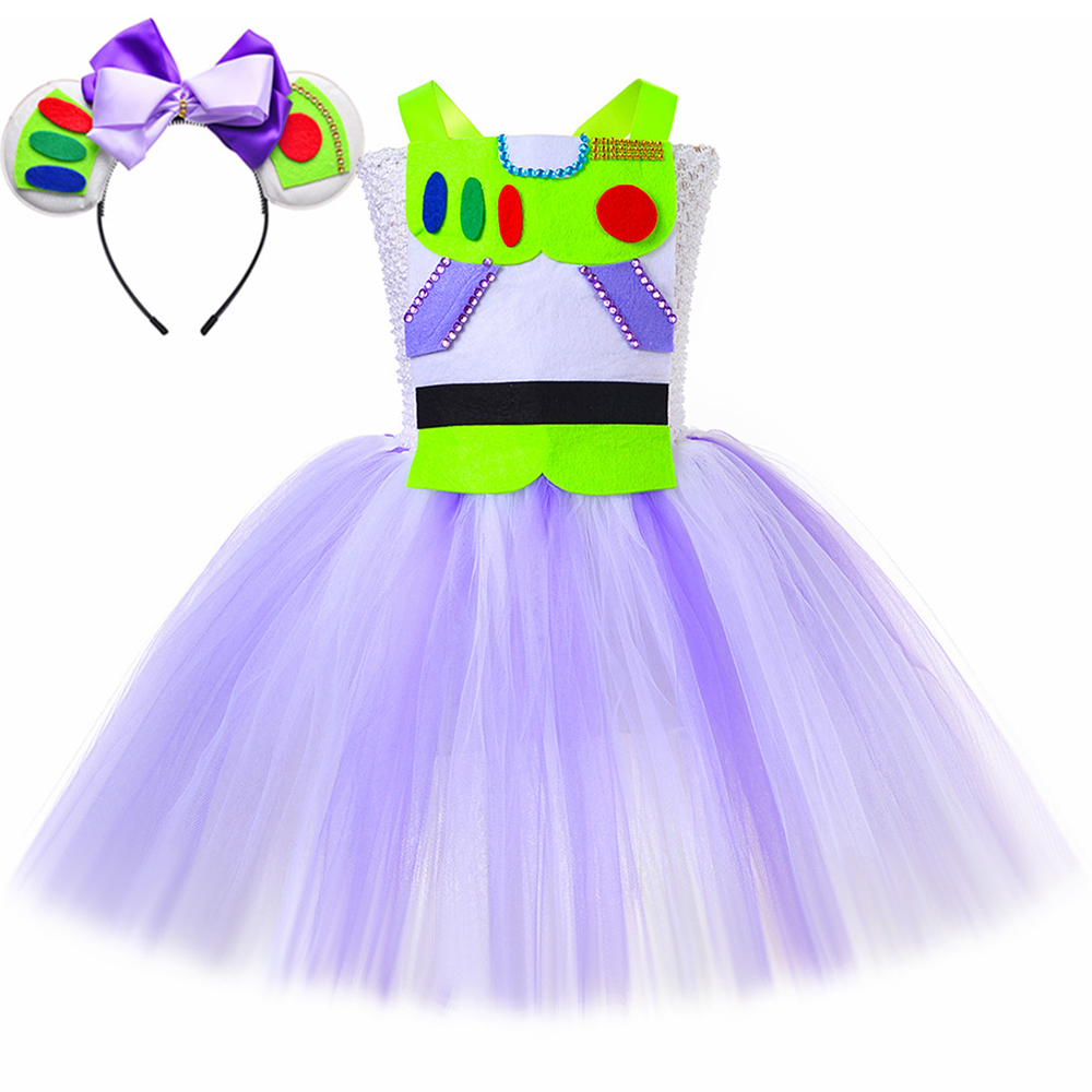 Meisjes Buzz Lightyear Kostuum - Anime Cosplay Toddler recensie en prijs