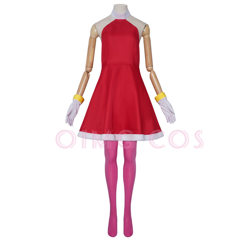 Amy Rose Cosplay Kostuum Volwa - Anime Cosplay Dress recensie en prijs