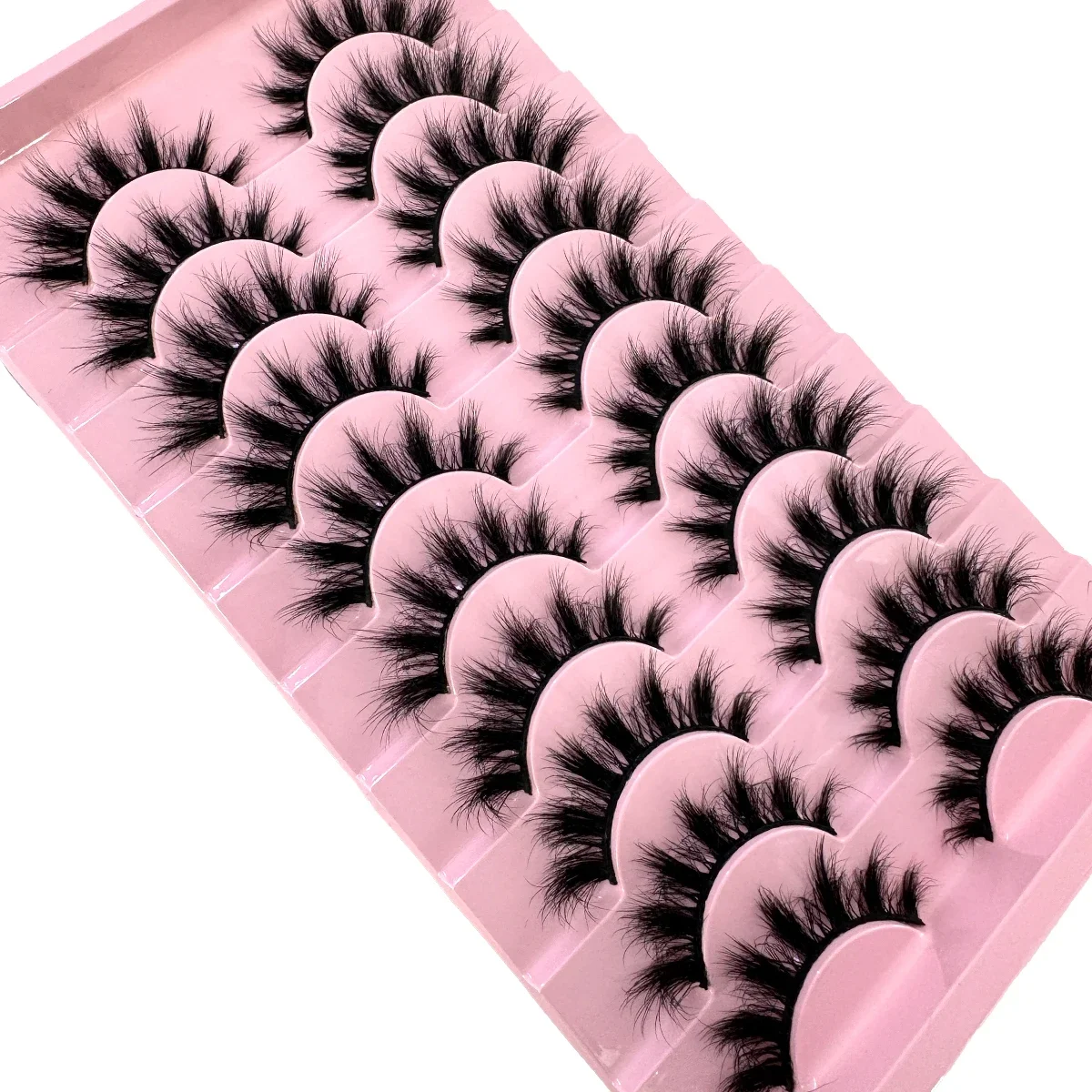 10 paar pluizige kunstmatige n - Anime Cosplay Lashes recensie en prijs