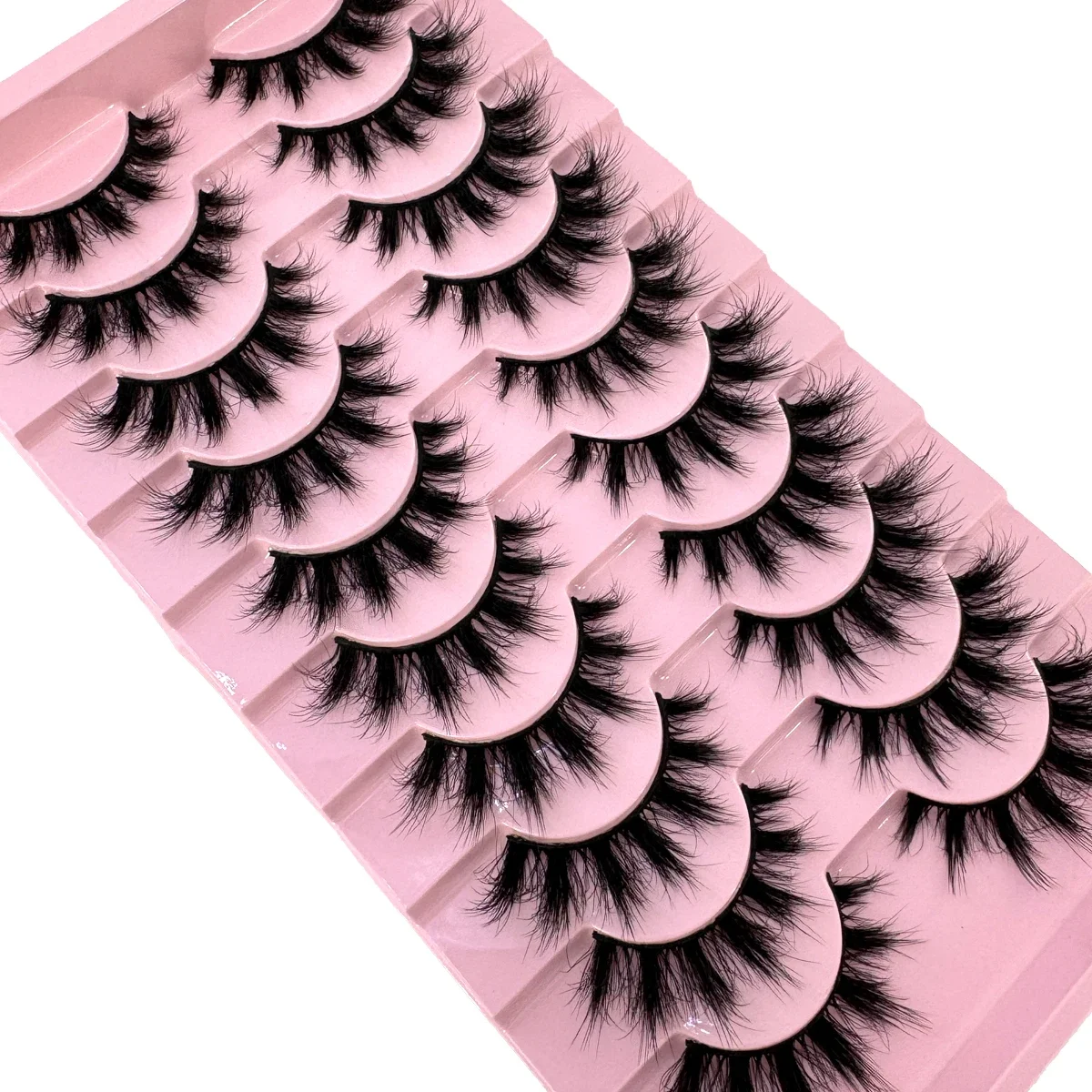 10 paar pluizige kunstmatige n - Anime Cosplay Lashes recensie en prijs