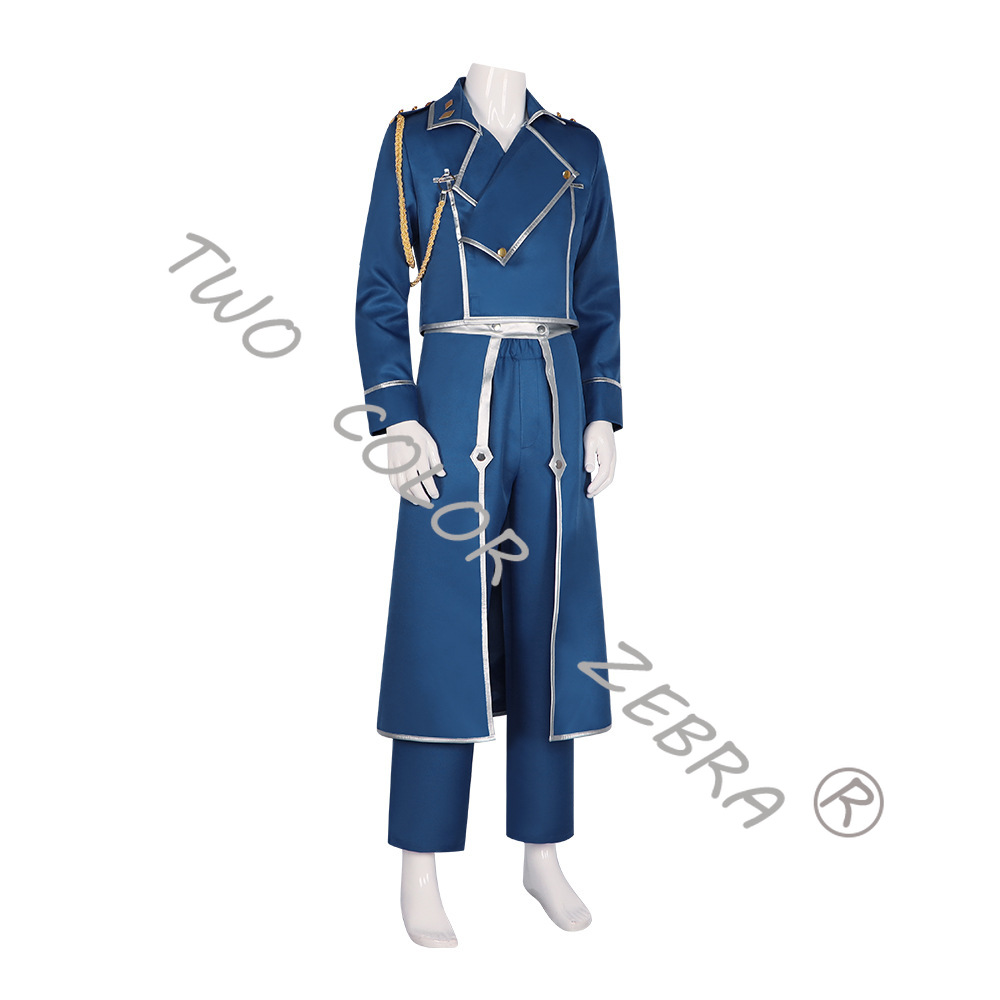 Roy Mustang Blauwe Militaire T - Fullmetal Alchemist Coat recensie en prijs