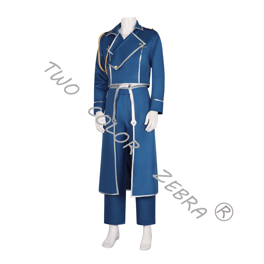 Roy Mustang Blauwe Militaire T - Fullmetal Alchemist Coat recensie en prijs