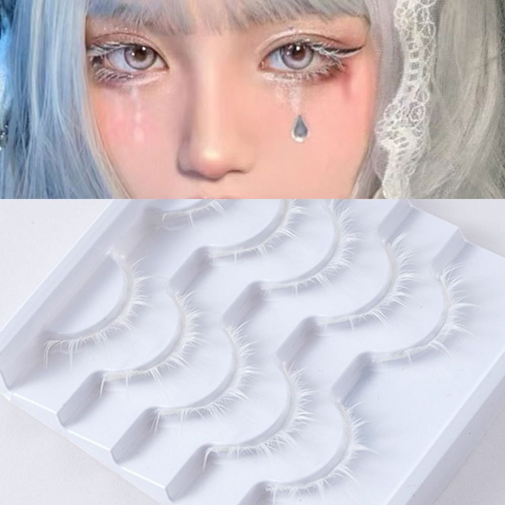 Wit Wit Anime Wimpers Japanse  - Anime Cosplay Lashes recensie en prijs