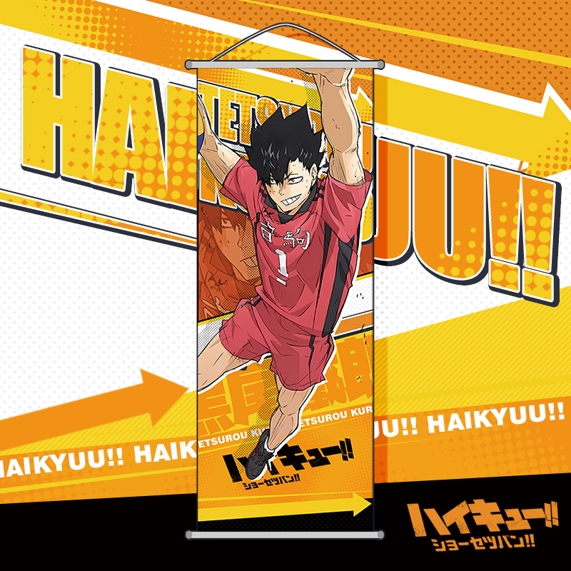 Haikyuu!! Wandrol Cartoon Tobi - Anime Cosplay Wallpaper recensie en prijs
