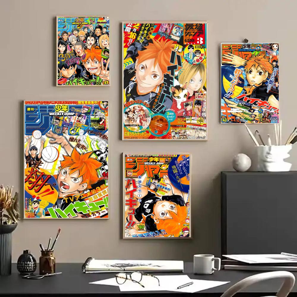 H-Haikyu Anime Poster Stickers - Anime Cosplay Wallpaper recensie en prijs