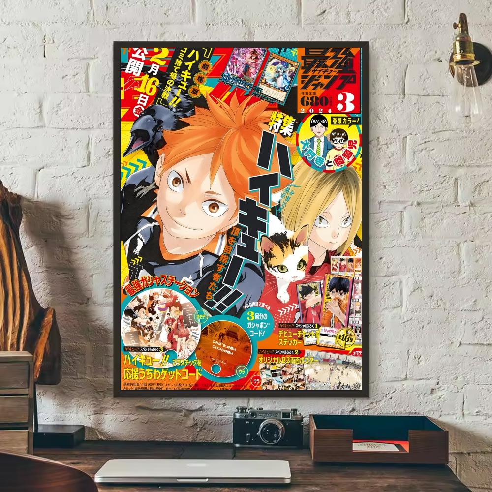 H-Haikyu Anime Poster Stickers - Anime Cosplay Wallpaper recensie en prijs
