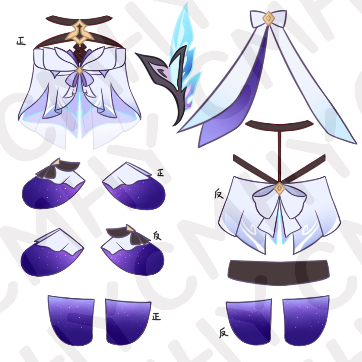 Game Genshin Impact Skirk Kat  - Anime Cosplay Dress recensie en prijs