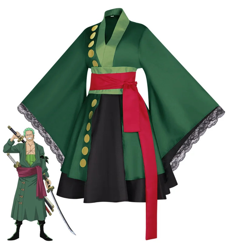 2025aaa Anime Roronoa Zoro Cos - Anime Zoro Cosplay Female recensie en prijs