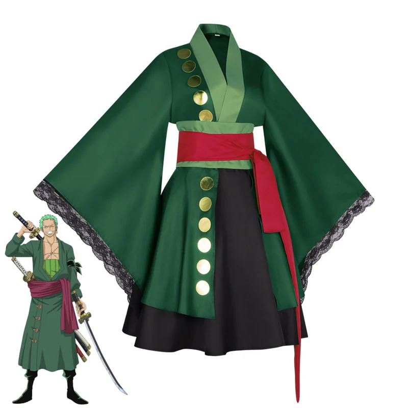2025aaa Anime Roronoa Zoro Cos - Anime Zoro Cosplay Female recensie en prijs