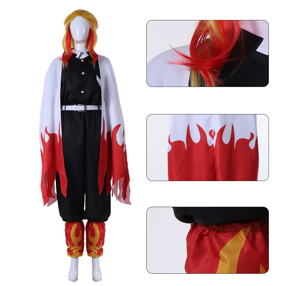 Vlam Hashira Cosplay Uniform V - Demon Slayer Haori recensie en prijs