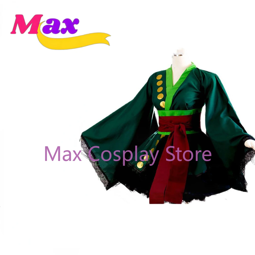 Max Anime Cosplay Kostuum Zoro - Anime Zoro Cosplay Female recensie en prijs