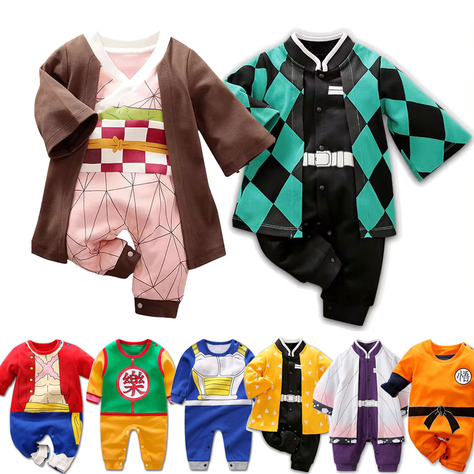 0-18 Maanden Anime Baby Romper - Anime Cosplay Toddler recensie en prijs
