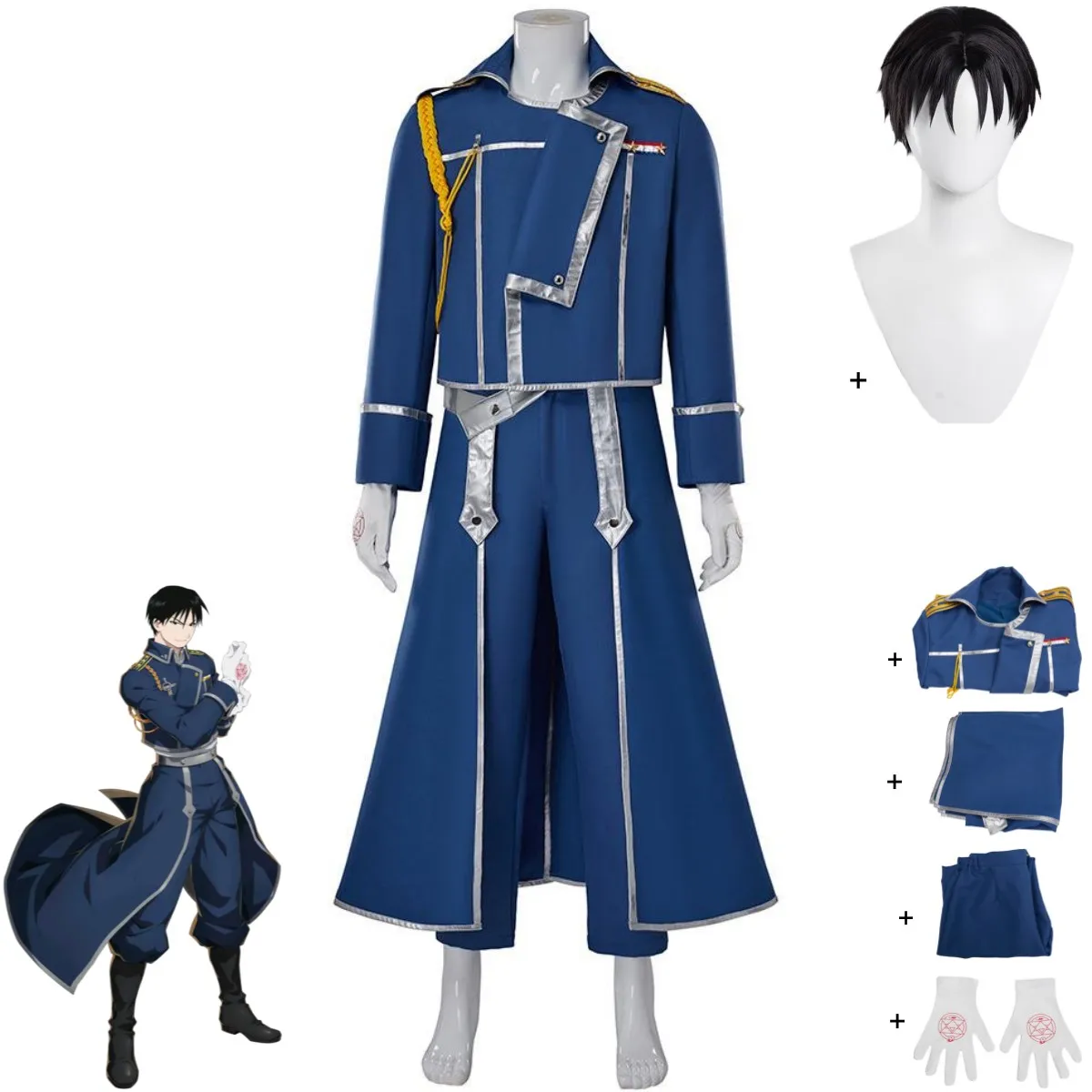 Blue Fight Militair Uniform Ja - Fullmetal Alchemist Coat recensie en prijs