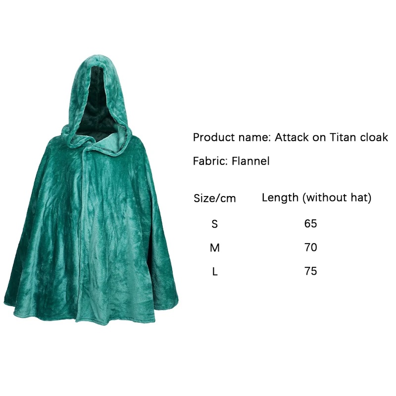 2026 Nieuw Halloween Cosplay K - Attack Titan Cloak recensie en prijs