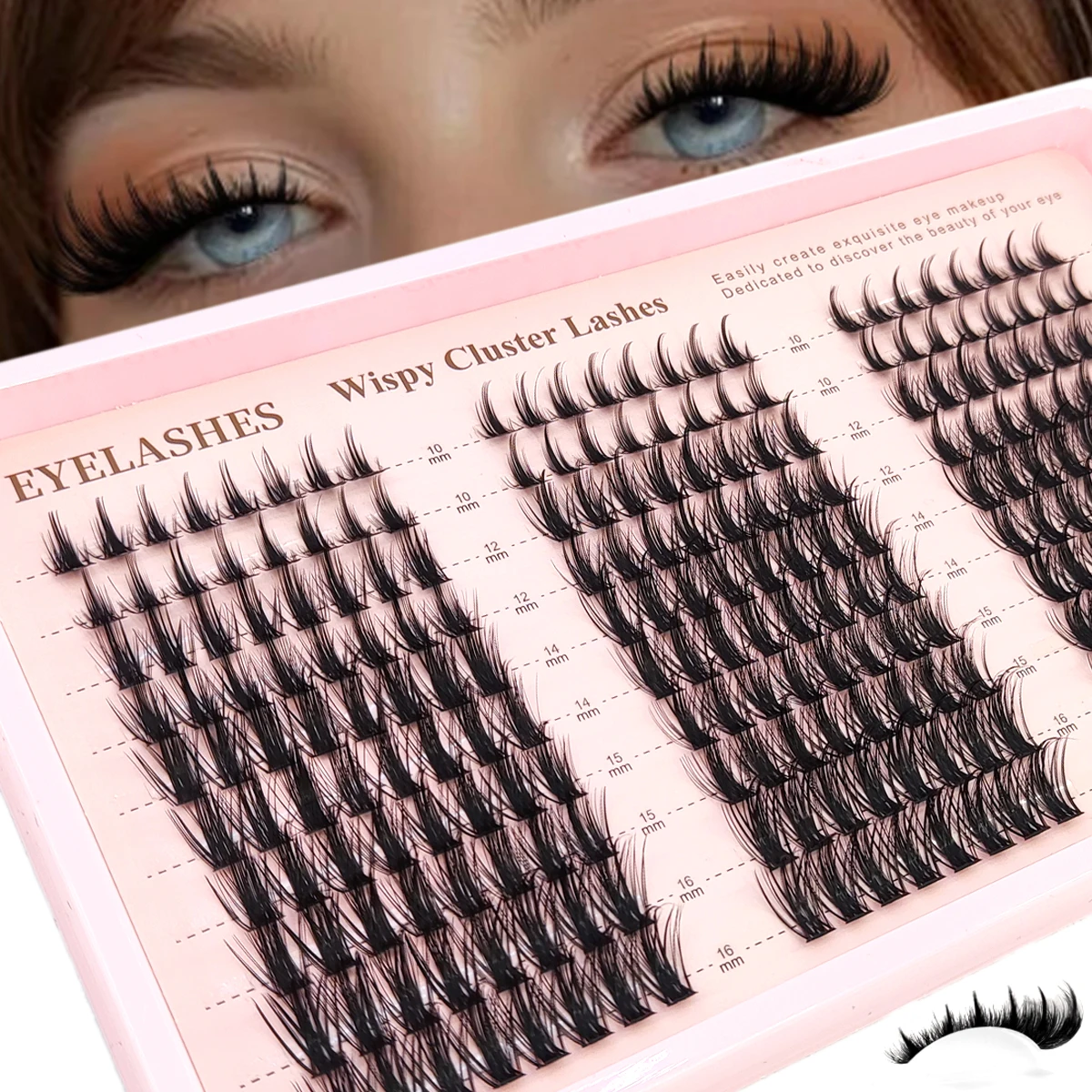 AMSDCN Manga Lash Clusters Plu - Anime Cosplay Lashes recensie en prijs