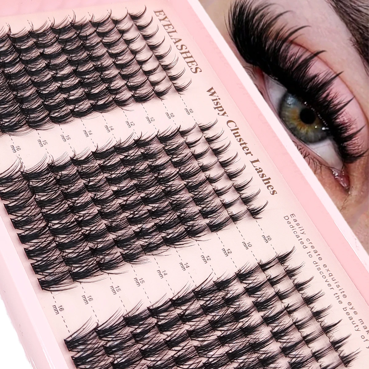 AMSDCN Manga Lash Clusters Plu - Anime Cosplay Lashes recensie en prijs