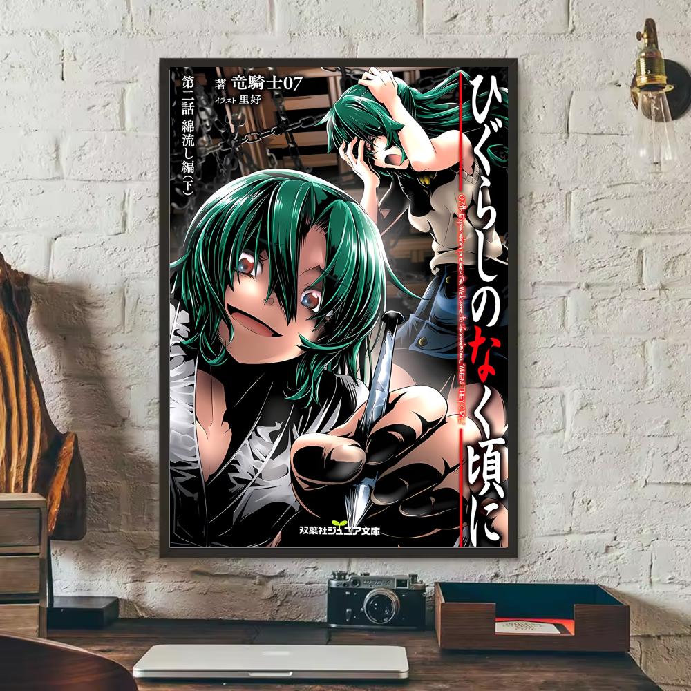 Anime H-Higurashi When They Cr - Anime Cosplay Wallpaper recensie en prijs