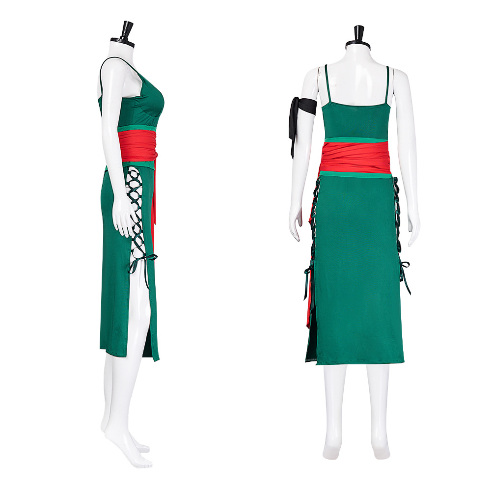 Regel 63 Cosplaykostuum: Vrouw - Anime Zoro Cosplay Female recensie en prijs