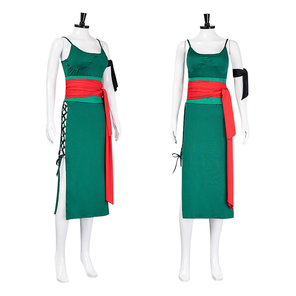 Regel 63 Cosplaykostuum: Vrouw - Anime Zoro Cosplay Female recensie en prijs
