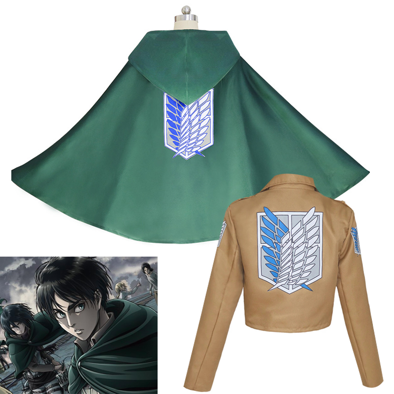 Aanval op Titan Cosplay Kostuu - Attack Titan Cloak recensie en prijs